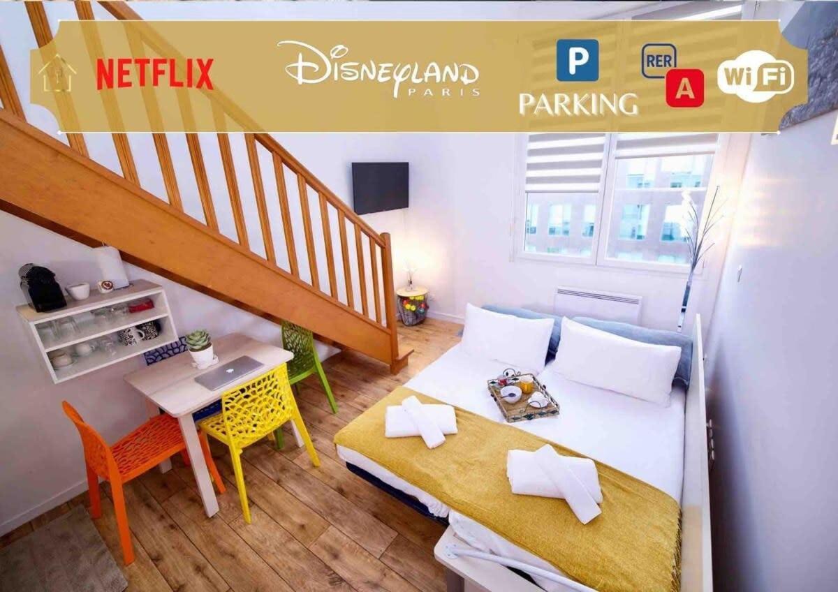 Appart'Hotel Disneyland Dream Close & Safe Montevrain Bagian luar foto